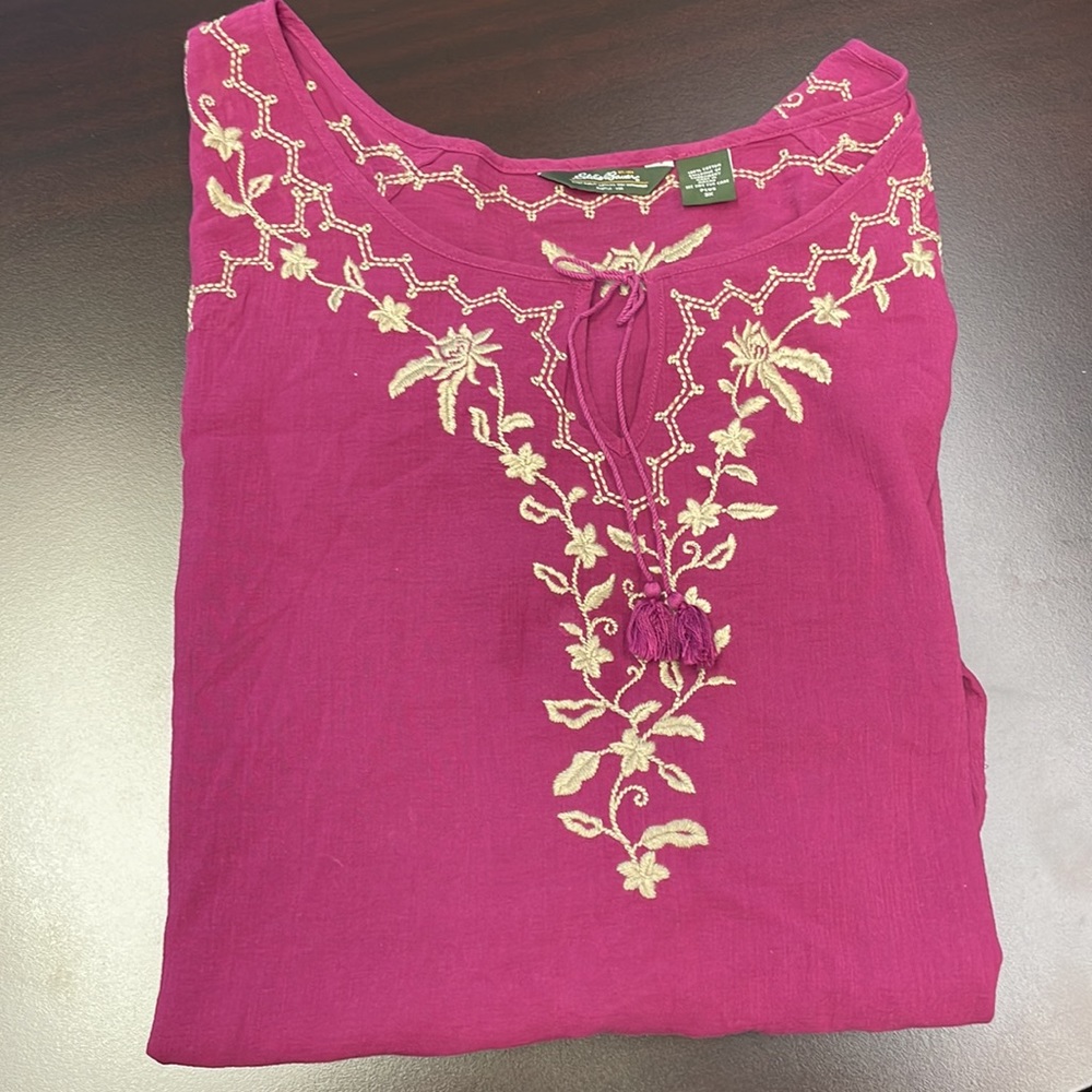 Womens plus Eddie Bauer Blouse